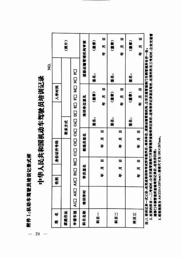 修改《機動車駕駛員培訓(xùn)管理規(guī)定》的決定24